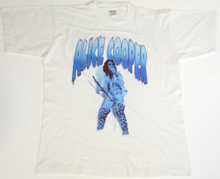 Alice Cooper Shirt Vintage Live From The Brutal Planet Tour 2000 front