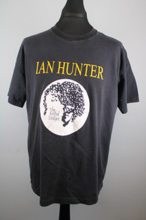 Ian Hunter Mott Shirt Original Vintage Still Dodging Tour In ’99 1999 front