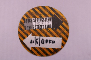 Bruce Springsteen Pass Original The Rising Tour 2003 #2 front