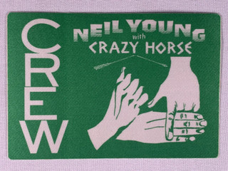 Neil Young Crazy Horse Pass Ticket Original Circa 2000's front