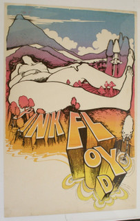 Pink Floyd Poster David Arnott Design Circa Mid 70s front image