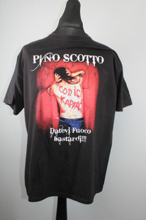 Pino Scotto Shirt  Datevi Fuoco Bastardi Circa 2012 front