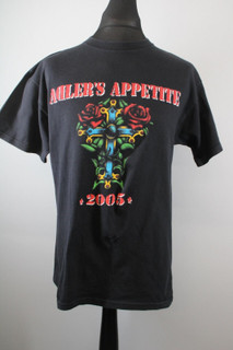 Guns n Roses Adler’s Appetite Shirt Bastards Invade Europe Tour 2005 front