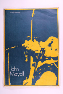 John Mayall Programme UK Tour 1970 Front