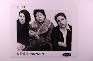 Echo And The Bunnymen Photo Original London Recordings Promo Circa 90's front