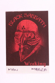 Black Sabbath Ozzy Osbourne Pass Original 13 Tour Manchester 2013 front