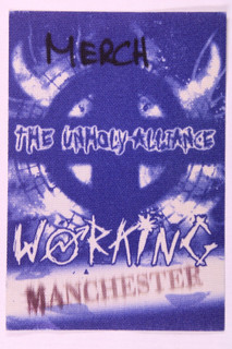 Slipknot Slayer Mastodon Pass Original Unholy Alliance Tour Manchester 2004 #1 front
