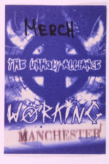 Slipknot Slayer Mastodon Pass Original Unholy Alliance Tour Manchester 2004 #2 front