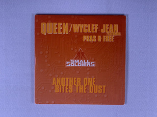 Queen Freddie Mercury Wyclef Jean CD Promo Another One Bites The Dust 1998 front