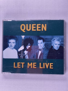 Queen Freddie Mercury CD Promo Original Let Me Live 1996 front