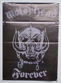 Motorhead Poster Original Aftershock Double Sided Poster 2013 Front