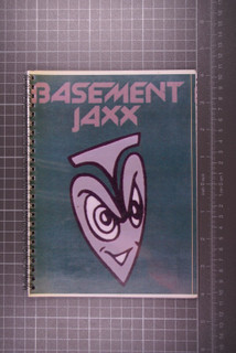 Basement Jaxx Itinerary Official Vintage 1999 Tour Front
