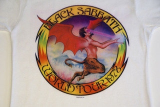 Black Sabbath Shirt Original Vintage Never Say Die World Tour 1978