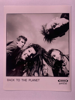 Back To The Planet Photo Original Parallel Records Promo Circa 1990s front