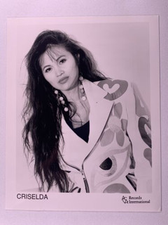 Criselda Photo + Press Release Original ACA Record International Promo 1991 front