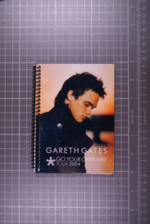 Gareth Gates Itinerary Original Vintage Go Your Own Way Tour 2004 front