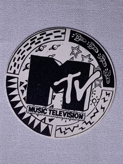 MTV Sticker Original Promo Circa Early 80s front