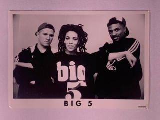 Big 5 Photo Original Promo Black And White Walkerprint Circa Mid 1990s front