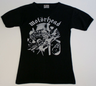Motorhead Shirt Original Official Vintage UK Bomber Tour 1979 front