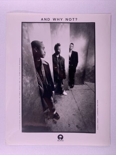 And Why Not? Photo Original Island Records Promo Circa 1990 front