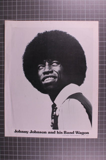 Johnny Johnson And His Bandwagon Photo Clayman Management Promo Circa Early 70s front