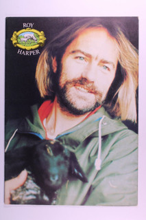 Roy Harper Program Original Bullinamingvase UK Tour 1977 front