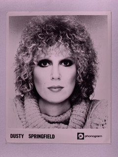 Dusty Springfield Photo Original Phonogram Promo Circa 1990 Front