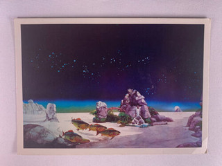 Yes Roger Dean Postcard Original 8 x 6 Tales From Topographic Oceans 1973 front