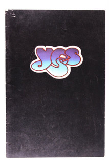 Yes Program Original Souvenir UK Tour 1973 Front