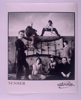 Senser Photo Original Ultimate Records Promo Circa Late 1990s front