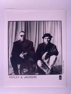 Ashley And Jackson Photo Original Big Life Promo 1990 front