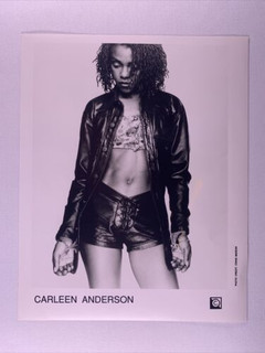 Carleen Anderson Photo Original Circa Records Promo Circa Early 1990s front