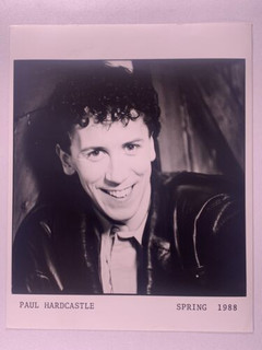 Paul Hardcastle Photo Original Spring Tour Promo 1988 front