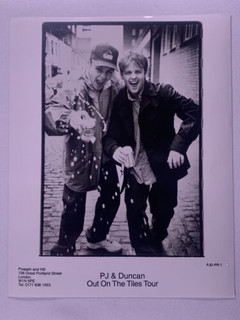 Ant and Dec PJ & Duncan Photo Original Out On The Tiles Tour Promo 1996 front