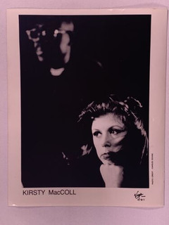 Kirsty MacColl Photo Vintage Official Virgin Records Promo 1991 Front