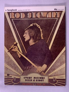 Rod Stewart Sheet Music Book Original Every Picture Tells A Story 1969 front