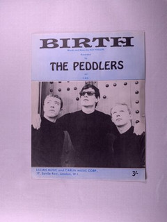 The Peddlers Sheet Music Original Birth 1969 front