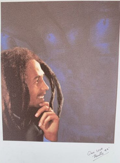 Bob Marley Artwork Print Signed by Artist Neville Garrick Natural Mystic 1995 main image