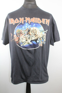 Iron Maiden Bruce Dickinson Shirt Multiple Eddies Front Print Only Official 2017 front