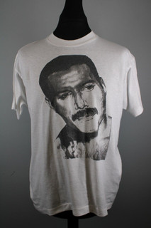 Queen Freddie Mercury Shirt Original Vintage Freddie Portrait Circa Early 90s front