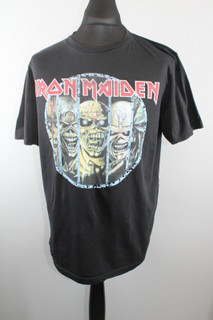 Iron Maiden Shirt Official Five Eds 2014 front