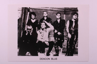Deacon Blue Photo Promo Circa 80's Front