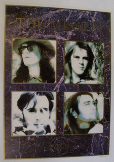 The Mission Poster Official Vintage Promotion Poster Circa 1986 Front