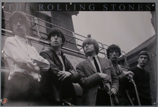Rolling Stones Poster Original 50th Anniversary Release 2012 Front