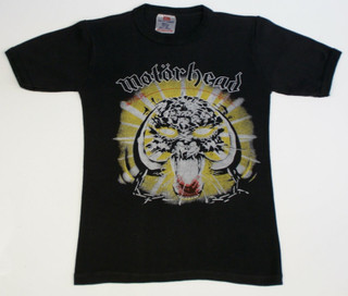 Motorhead Shirt Original Vintage Overkill Promotion Circa 1979 front