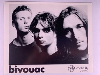 Bivouac Photo Original Elemental Records Promo Circa Early 1990s front