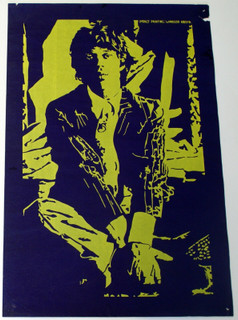 Rolling Stones Mick Jagger Poster Original Vintage Impact Printing Windsor 1969 front