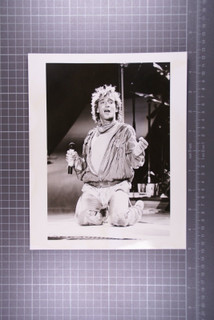 Rod Stewart Photograph Professional Promotion Stamped Mid 1980s Front