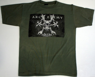 Arch Enemy Shirt Original Vintage Rise Of The Tyrant Tour 2007 front