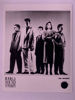 The Big Sound Authority Photo Original MCA Records Promo Circa Mid 1980s front